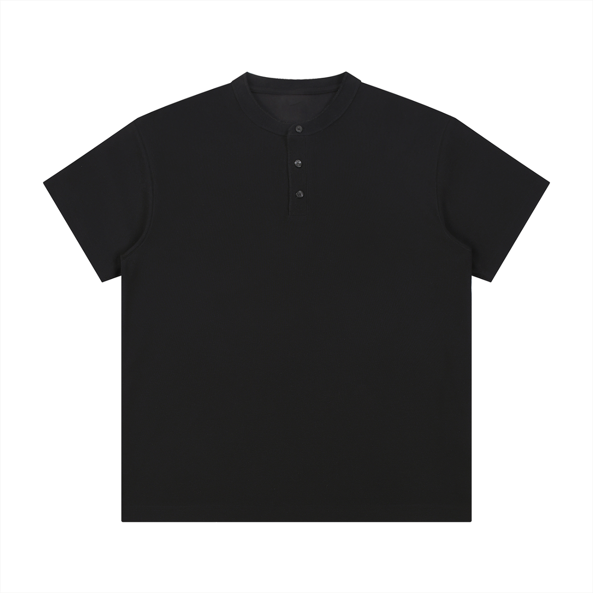 Short Sleeve 'Food Chain' Henley Shirt