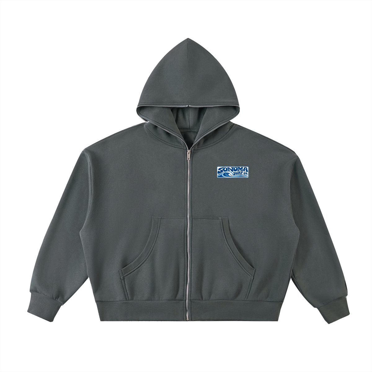 Men's Full-Zip Shark Hoodie