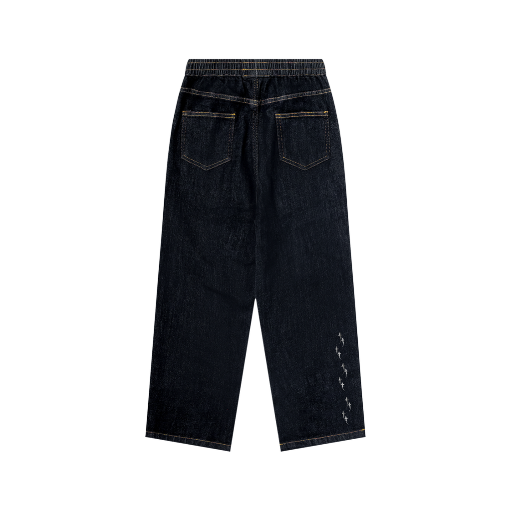 Kid’s Straight Leg Elastic Waist Jeans