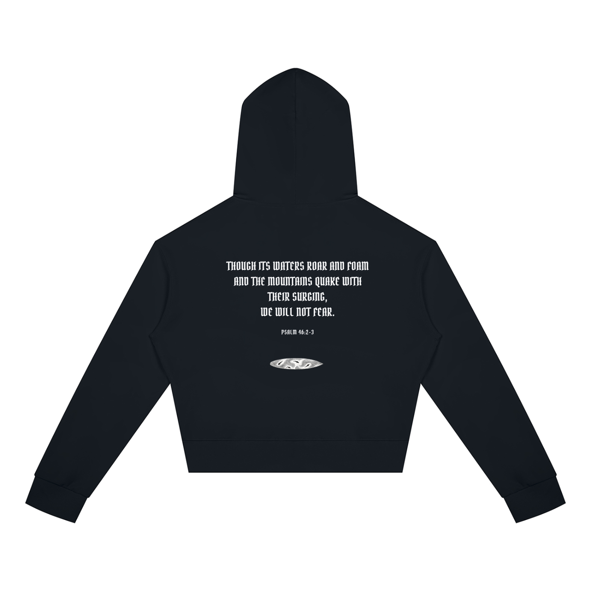 Women's Crop Full Zip Hoodie