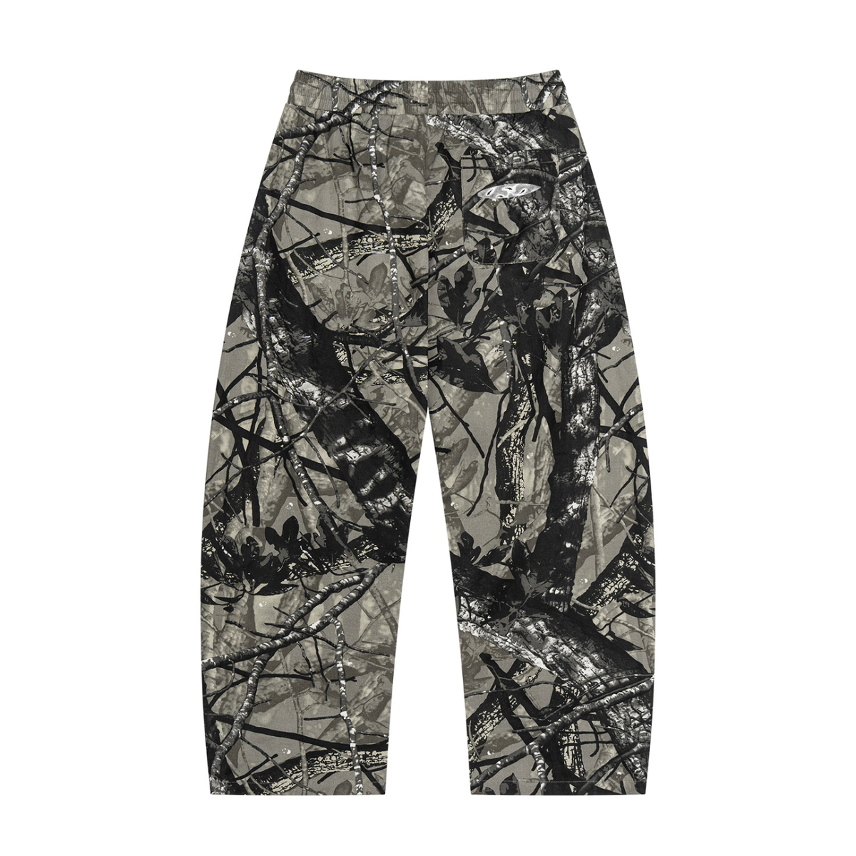 Men's Tree Camo Barrel Leg Pants