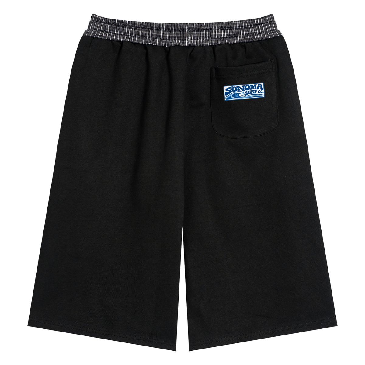 Men's Plaid Waistband Shorts