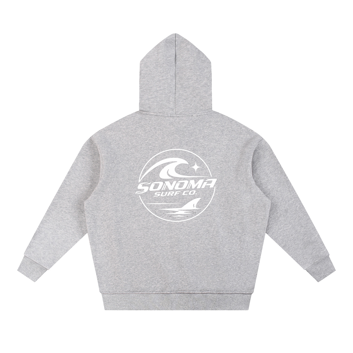 Sun Fade Contrast Tape Fleece Hoodie